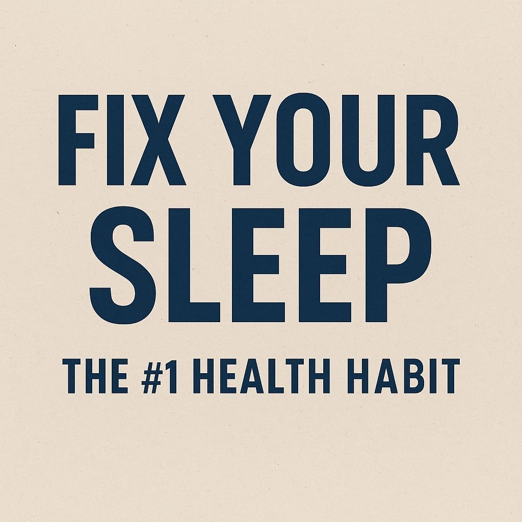 Fixing Sleep: The #1 Health Habit You’re Not PrioritizingWord Count: ~750